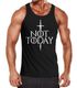 Herren Tanktop Not Today lustige Sprüche Serie Zitat Achselshirt Trägershirt Moonworks®preview