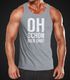 Herren Tanktop Oh schon Bier Uhr Moonworks®preview