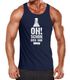 Herren Tanktop oh schon bier uhr Moonworks®preview