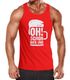 Herren Tanktop oh schon Bier Uhr Muskelshirt Tank Top Muscle Shirt Achselshirt Moonworks®preview