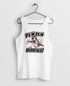 Herren Tanktop Pew Pew Madafakas böses Einhorn Regenbogen Unicorn Moonworks®preview