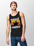 Herren Tanktop Pew Pew Madafakas Katze Western Cat Meme Fun-Shirt Spruch Achselshirt Moonworks®preview