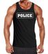 Herren Tanktop Police Polizei-Kostüm Polizist-Shirt Fun-Shirt Fasching Verkleidung Kostüm Karneval Moonworks®preview