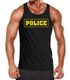 Herren Tanktop Police Polizei-Kostüm Polizist-Shirt Fun-Shirt Fasching Verkleidung Kostüm Karneval Moonworks®preview