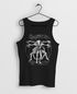Herren Tanktop Print Aufdruck Alien Xenomorph Parodie Da Vinci Achselshirt Moonworks®preview