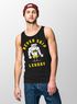 Herren Tanktop Print Aufdruck Bedruckt Never Skip Legday Fitness Sport lustig Muscle Shirt Achselshirt Moonworks®preview