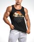 Herren Tanktop Print Aufdruck bedruckt Science Fiction Blockbuster Parodie Weltraum Imperium Achselshirt Moonworks®preview