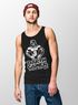 Herren Tanktop Print bedruckt Spruch lustig Darth Gainer Imperial Deadlifter  Muscle Shirt Achselshirt Moonworks®preview
