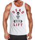 Herren Tanktop Print-Shirt Bedruckt Dead Lift Skelett Totenkopf Bodybuilding Hantel  Muscle Shirt Achselshirt Moonworks®preview