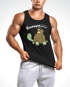Herren Tanktop Schildkröte Schnecke Huuuuiiii Lustig Witzig Scherz Comic Moonworks®preview