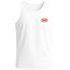 Herren Tanktop Sweet Paraiso – Weißes Muskelshirt mit Kirsch Print & Sommer-Slogan – Sommer Shirt ärmellos aus Baumwolle Neverless®preview