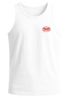 Herren Tanktop Sweet Paraiso – Weißes Muskelshirt mit Kirsch Print & Sommer-Slogan – Sommer Shirt ärmellos aus Baumwolle Neverless®preview