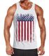 Herren Tanktop Tank Top -  Amerika Flagge USA Flag - Body Fit MoonWorks®preview