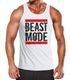 Herren Tanktop Tank Top - Beast Mode Bodybuilder Fitness Gym - MoonWorks®preview