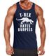 Herren Tanktop Tank Top - T-Rex Hates Burpees - Body Fit MoonWorks®preview