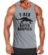 Herren Tanktop Tank Top - T-Rex Hates Burpees - Body Fit MoonWorks®preview