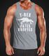 Herren Tanktop Tank Top - T-Rex Hates Burpees - Body Fit MoonWorks®preview
