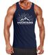 Herren Tanktop The Mountains are Calling and I must go Wandern Berge Moonworks®preview