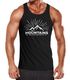 Herren Tanktop The Mountains are Calling and I must go Wandern Berge Moonworks®preview