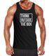 Herren Tanktop Think Outside the Box Moonworks®preview