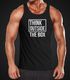 Herren Tanktop Think Outside the Box Moonworks®preview