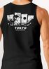Herren Tanktop Tokyo Print -  Ärmelloses Shirt mit Japan Grafik – Sommer Streetwear im Urban Style – Neverless®preview