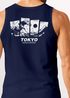 Herren Tanktop Tokyo Print -  Ärmelloses Shirt mit Japan Grafik – Sommer Streetwear im Urban Style – Neverless®preview
