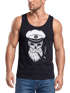 Herren Tanktop Totenkopf Kapitän Captain Skull Bard Hipster Seemann Neverless®preview