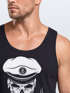 Herren Tanktop Totenkopf Kapitän Captain Skull Bard Hipster Seemann Neverless®preview