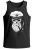 Herren Tanktop Totenkopf Kapitän Captain Skull Bard Hipster Seemann Neverless®preview