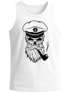 Herren Tanktop Totenkopf Kapitän Captain Skull Bard Hipster Seemann Neverless®preview