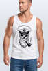 Herren Tanktop Totenkopf Kapitän Captain Skull Bard Hipster Seemann Neverless®preview