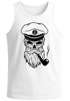 Herren Tanktop Totenkopf Kapitän Captain Skull Bard Hipster Seemann Neverless®preview