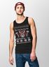 Herren Tanktop Ugly Christmas Odin Vikings Winkinger Valhalla Weihnachten Fun-Shirt Achselshirt Moonworks®preview