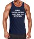 Herren Tanktop Unter diesem Shirt bin ich nackt! Funshirt Party Moonworks®preview