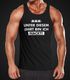 Herren Tanktop Unter diesem Shirt bin ich nackt! Funshirt Party Moonworks®preview