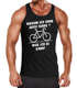 Herren Tanktop Warum ich ohne Akku fahre E-Bike Fahhrad Radfahrer Fun-Shirt Spruch lustig Moonworks®preview