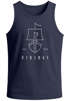 Herren Tanktop Wikinger Schiff Vikings Lineart Slim Fit Neverless®preview
