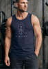 Herren Tanktop Wikinger Schiff Vikings Lineart Slim Fit Neverless®preview