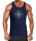 Herren Tanktop Wind-Rose Kompass Moonworks®preview