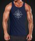 Herren Tanktop Wind-Rose Kompass Moonworks®preview