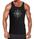 Herren Tanktop Wind-Rose Kompass Moonworks®preview