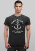 Herren Vintage Shirt Anker Motiv Nautical Old Fashion Printshirt Used Look Slim Fit Neverless®preview