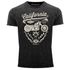 Herren Vintage Shirt Biker Motorrad Schriftzug California Full Tank Used Look Slim Fit Neverless® preview