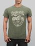 Herren Vintage Shirt Biker Motorrad Schriftzug California Full Tank Used Look Slim Fit Neverless® preview