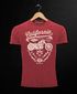 Herren Vintage Shirt Biker Motorrad Schriftzug California Full Tank Used Look Slim Fit Neverless® preview