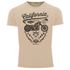 Herren Vintage Shirt Biker Motorrad Schriftzug California Full Tank Used Look Slim Fit Neverless® preview