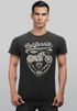 Herren Vintage Shirt Biker Motorrad Schriftzug California Full Tank Used Look Slim Fit Neverless® preview