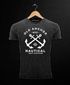 Herren Vintage Shirt gekreuzte Anker Old Anchor Nautical Used Look Neverless®preview