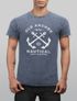 Herren Vintage Shirt gekreuzte Anker Old Anchor Nautical Used Look Neverless®preview